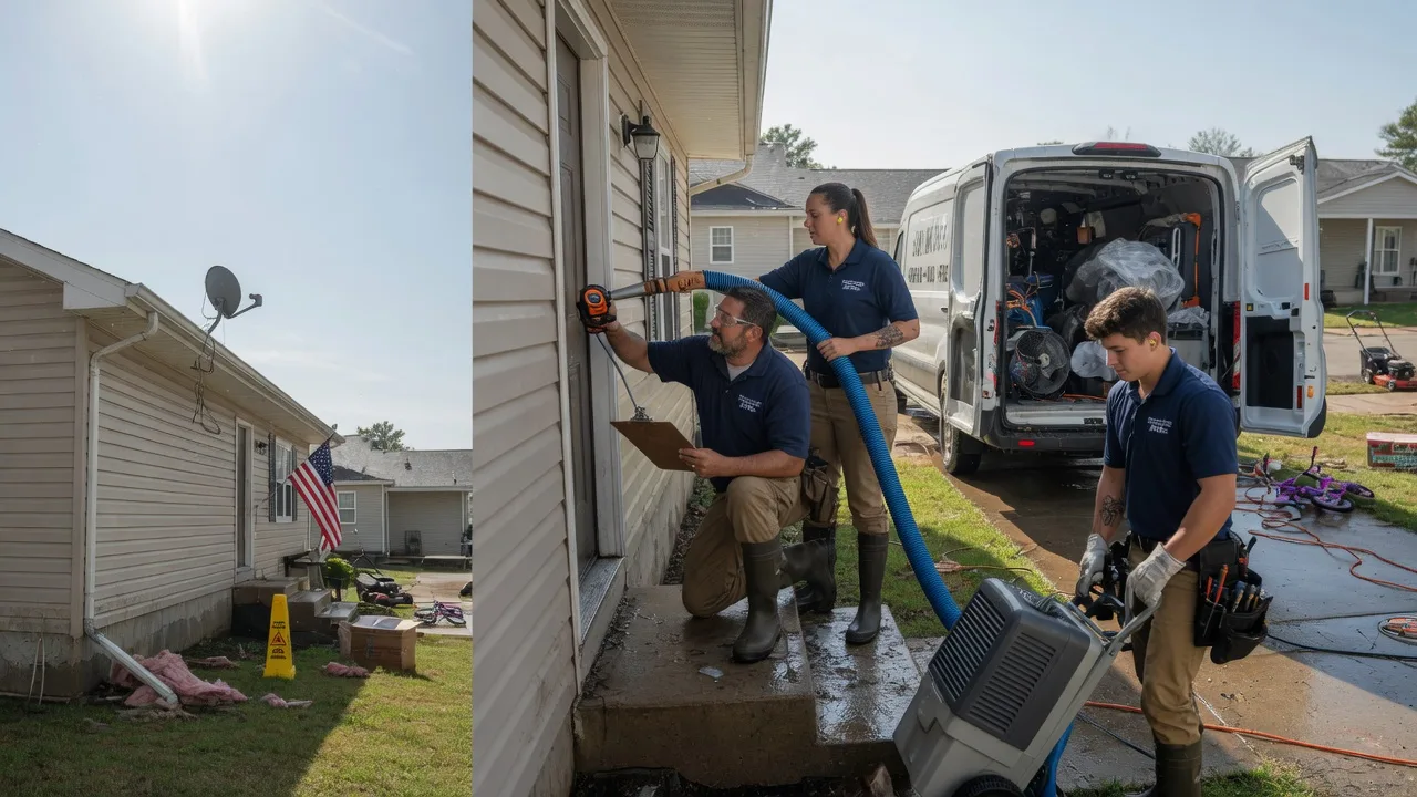 Ceiling Water Damage Restoration in Shady Dale, GA near me